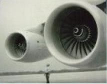 Turbofan emission