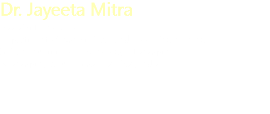 Dr. Jayeeta Mitra
Assistant Professor
Department of Agricultural and Food Engineering
Indian Institute of Technology Kharagpur
Kharagpur, West Bengal-721302, India 