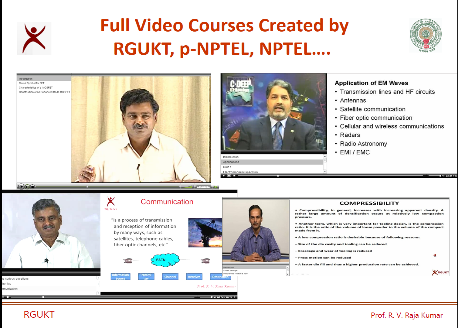 Video Lectures